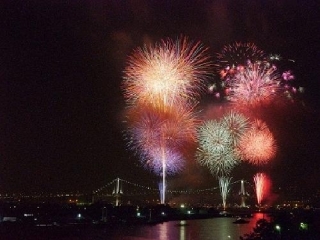 Tokyo Bay Grand Fireworks Festival !!