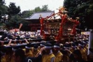 Grand Festival in Nezu shrine