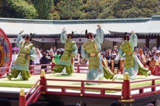 Japanese traditional performing arts in Meiji shrine