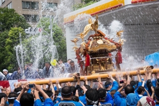 Fukagawa Hachiman Festival on 13th 14th 15th 16th of August 2015